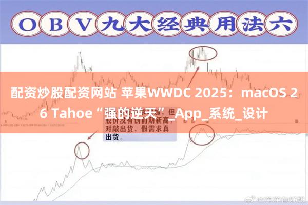 配资炒股配资网站 苹果WWDC 2025：macOS 26 Tahoe“强的逆天”_App_系统_设计