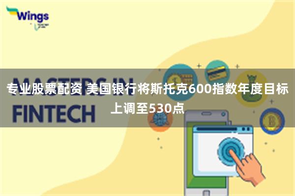 专业股票配资 美国银行将斯托克600指数年度目标上调至530点